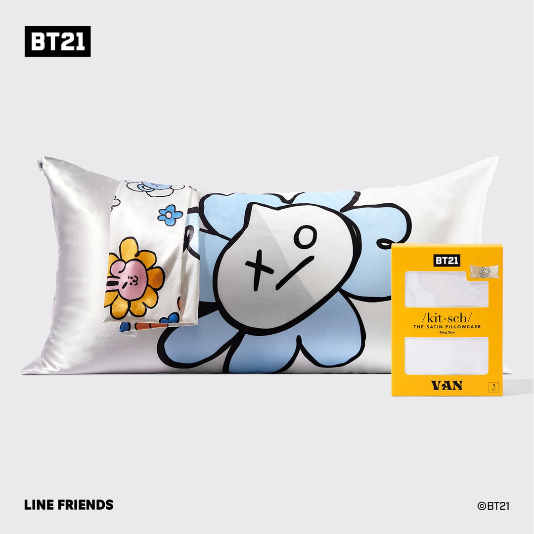 Kitsch x BT21 King Pillowcase - VAN Pillowcases KITSCH 