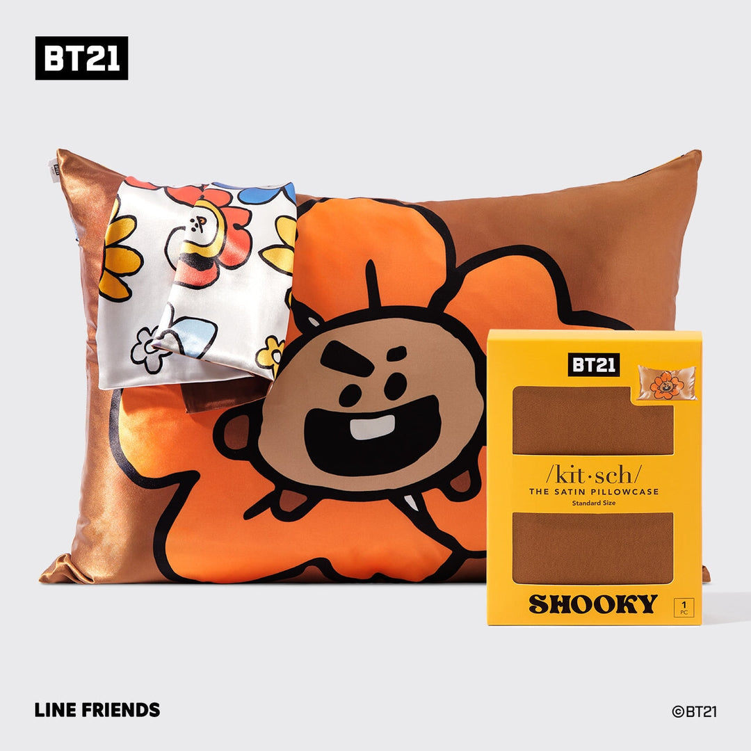 Kitsch x BT21 Satin Pillowcase - SHOOKY Pillowcases KITSCH 