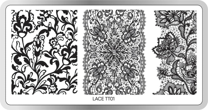 Lace 01 Stamping Plate STAMPING Twinkled T 