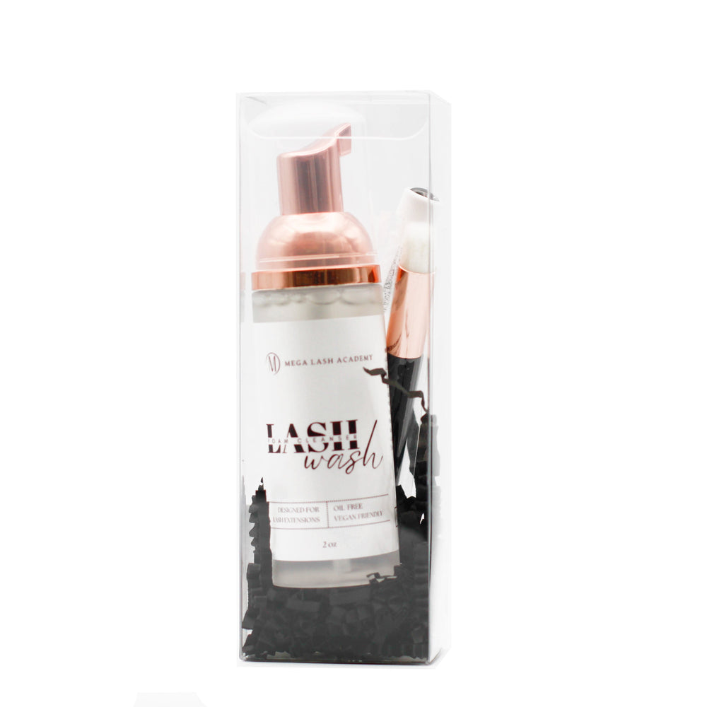 Lash Cleanser 3-in-1 Kit Facial Cleansers Mega Lash Academy 
