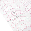 Lash Mapping Stickers - 70 pairs Accessories Mega Lash Academy 