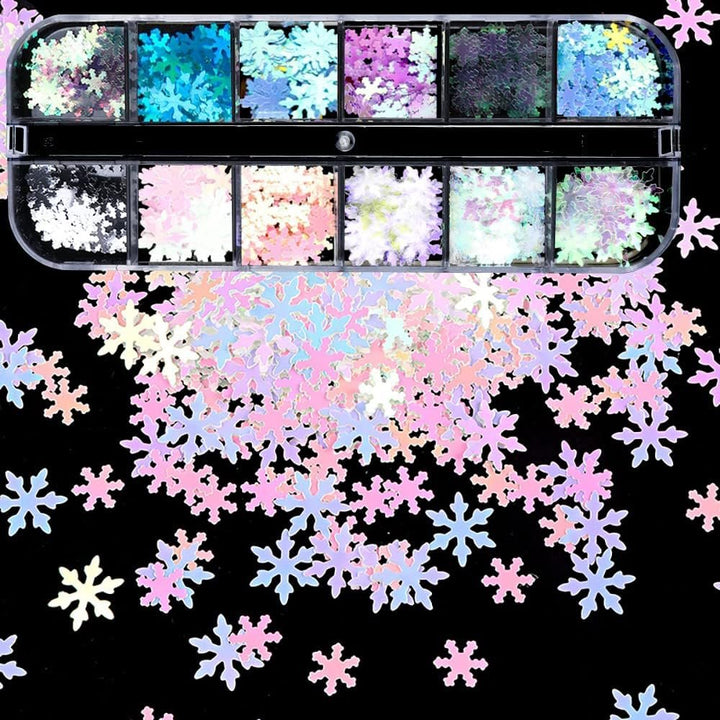 Lash & Nail Decals - Holiday Collection ❄️🎄🌟🎁 False Eyelash Accessories Mega Lash Academy Xmas #3 