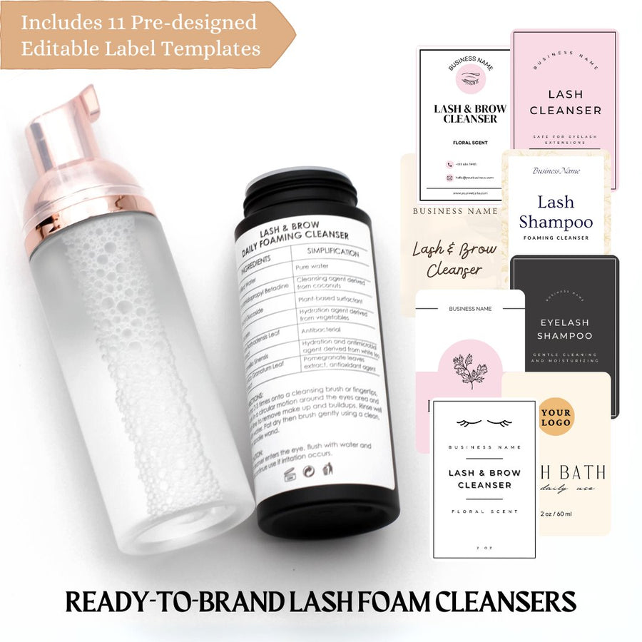 Lash Shampoo x 10 [Unbranded] Facial Cleansers Mega Lash Academy 