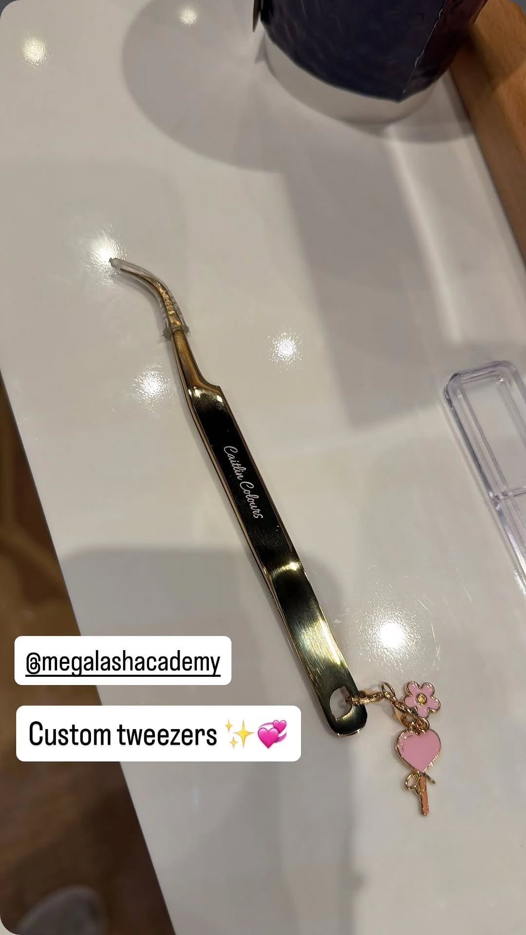 LASHCON Tweezer Edition - With Personalized Engraving Tweezers Mega Lash Academy 