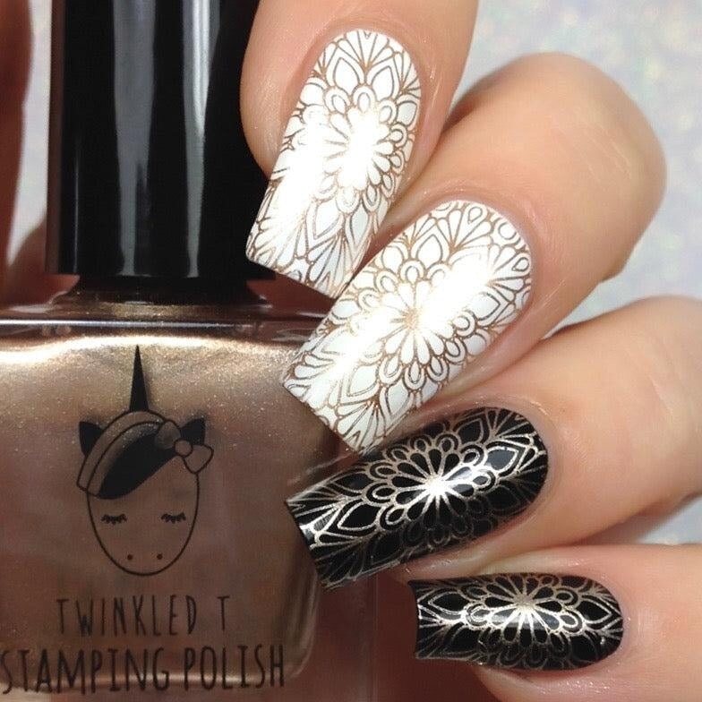 Liquid Gold Stamping Polish stamping polish Twinkled T 