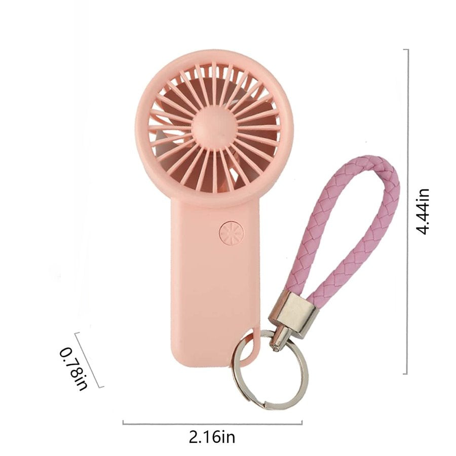 handheld fan rechargeable lash fan in pink