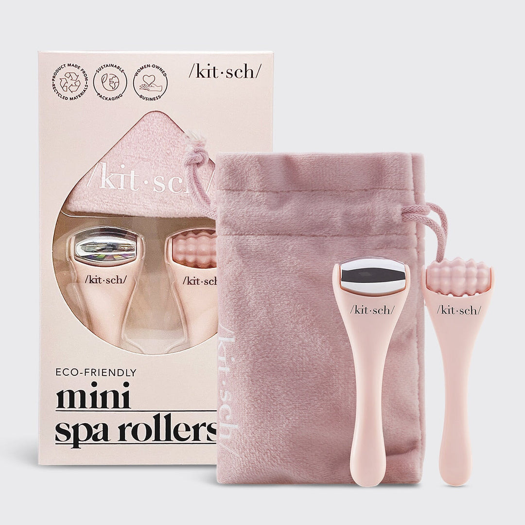 Mini Spa Rollers 2pc Set Eye & Face Roller KITSCH 