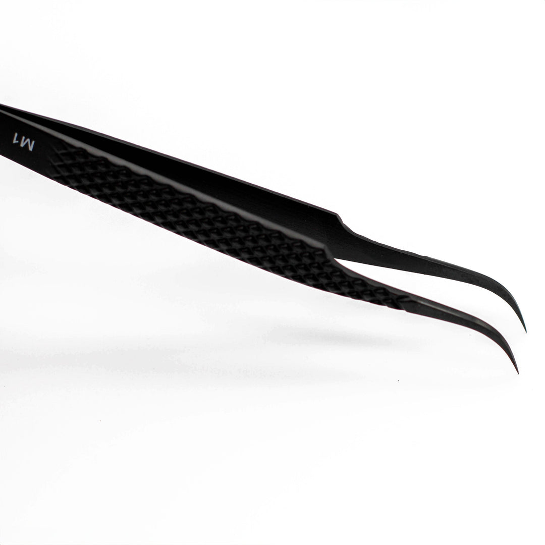 Onyx - M1 - Ultra Curved Tweezers Tweezers Mega Lash Academy 
