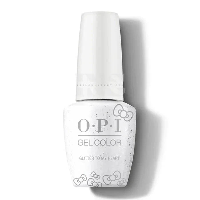 OPI Gel Color - Hello Kitty Holiday 2019 - Glitter to My Heart GC HPL01 (D) Gel Polish iNAIL SUPPLY 