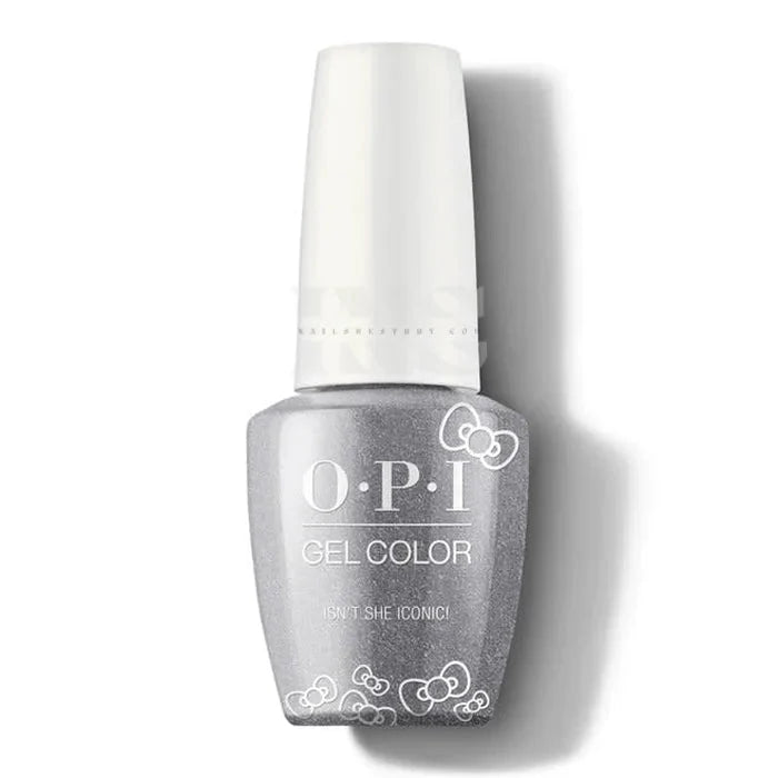 OPI Gel Color - Hello Kitty Holiday 2019 - Isn't She Iconic! GC HPL11 (D) Gel Polish iNAIL SUPPLY 