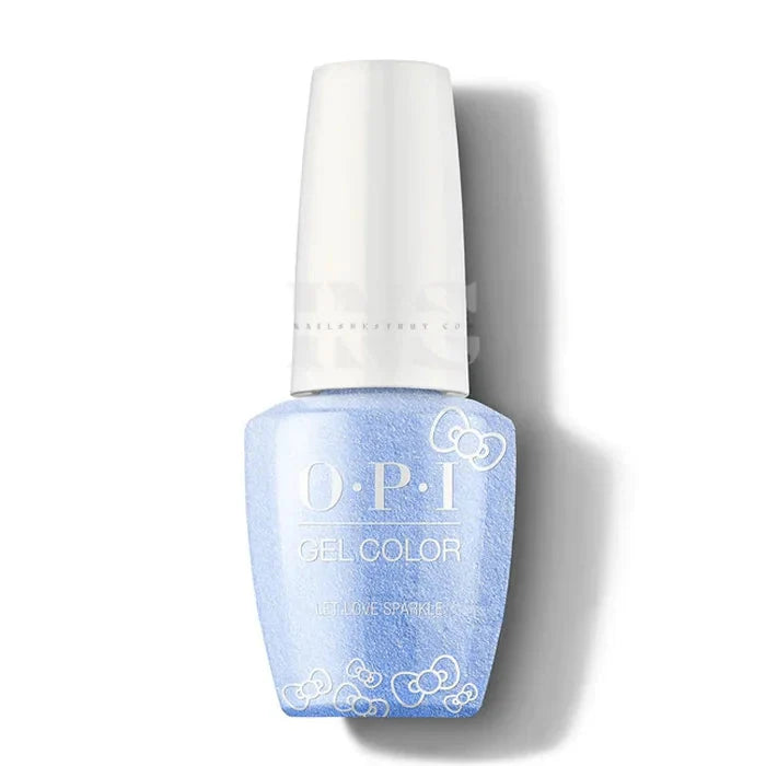 OPI Gel Color - Hello Kitty Holiday 2019 - Let Love Sparkle GC HPL08 (D) Gel Polish iNAIL SUPPLY 