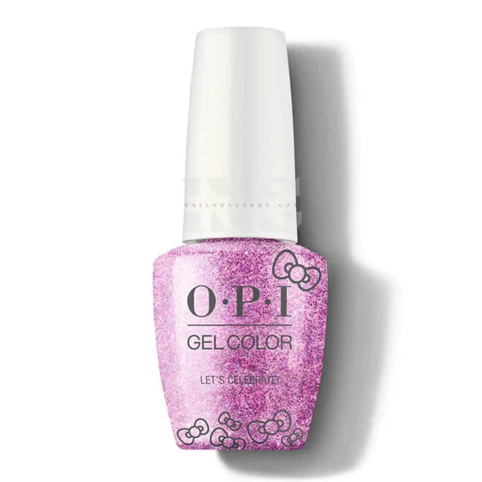 OPI Gel Color - Hello Kitty Holiday 2019 - Let's Celebrate! GC HPL03 (D) Gel Polish iNAIL SUPPLY 