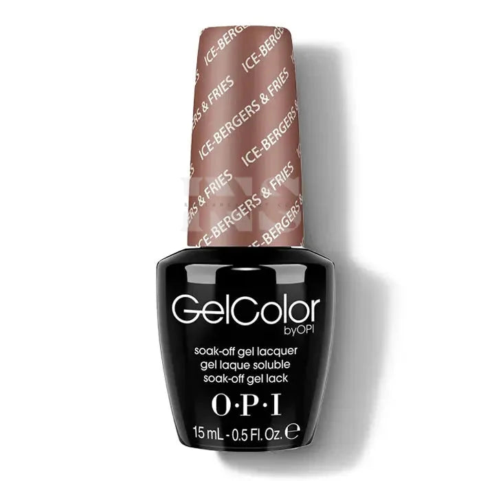 OPI Gel Color Ice-Bergers & Fries N40 D 7-3