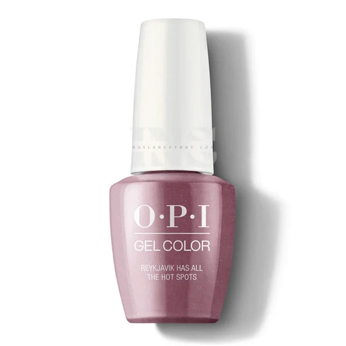 OPI Gel Color - Iceland Winter 2017 - Reykjavik Has All The Hot Spots GC I63 Gel Polish iNAIL SUPPLY 