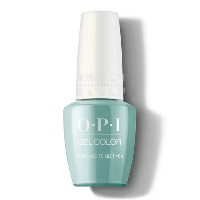 OPI Gel Color - Mexico City Spring 2020 - Verde Nice to Meet You GC M84 Gel Polish iNAIL SUPPLY 