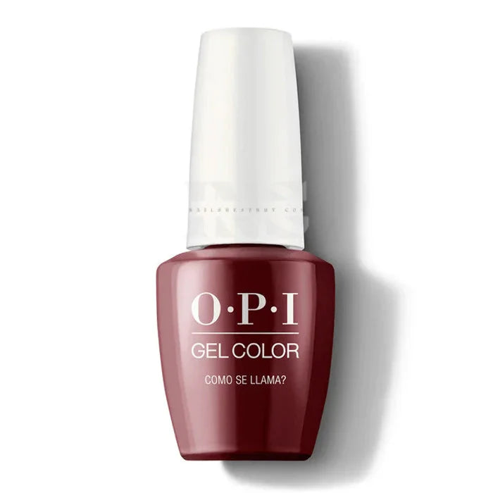 OPI Gel Color - Peru Fall 2018 - Como se Llama? GC P40