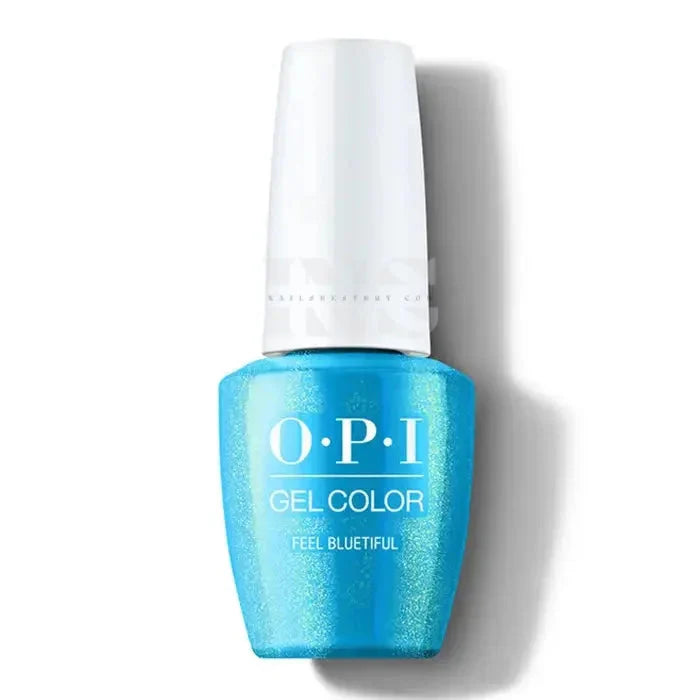 OPI Gel Color - Power Of Hue Summer 2022 - Feel Bluetiful GC B008 Gel Polish iNAIL SUPPLY 