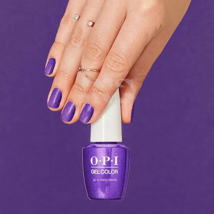 OPI Gel Color - Power Of Hue Summer 2022 - Go to Grape Lengths GC B005 Gel Polish iNAIL SUPPLY 