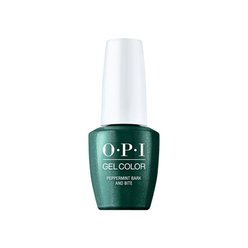 OPI Gel Color - Terribly Nice Holiday 2023 - Peppermint Bark and Bite HP Q01 Gel Polish iNAIL SUPPLY 