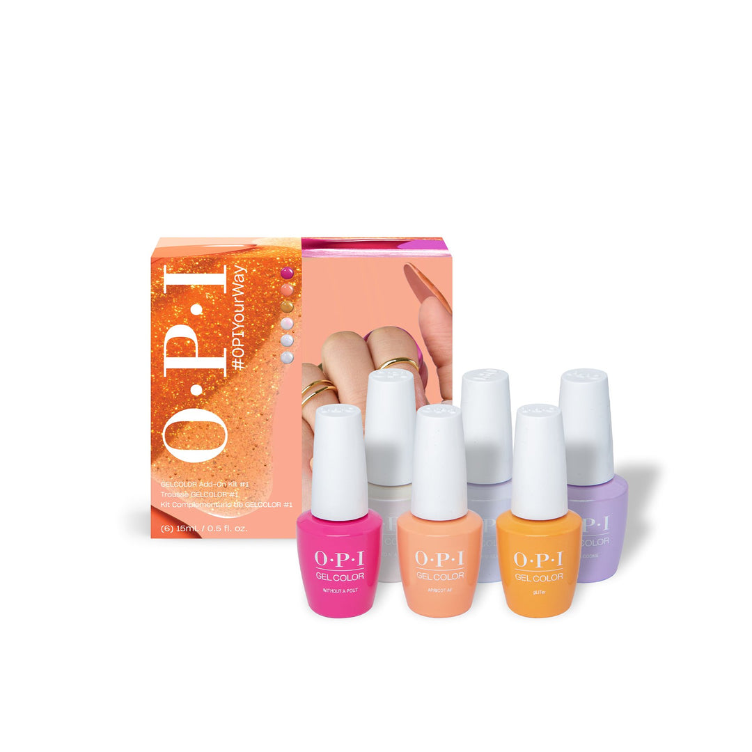 OPI Gel Color - Your Way Spring 2024 Collection - Add On Kit 1 Gel Polish iNAIL SUPPLY 