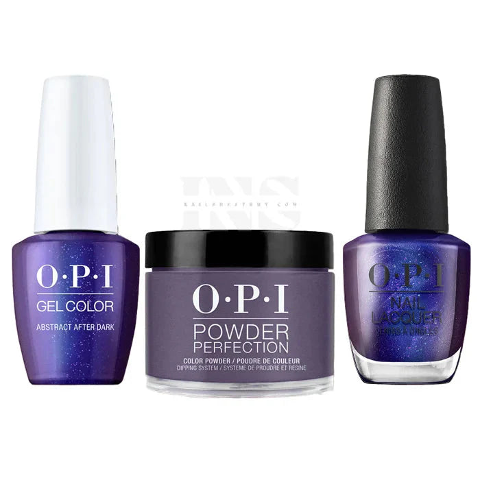 OPI Trio - Abstract After Dark LA10