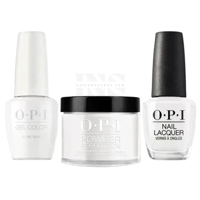 OPI Trio - Alpine Snow L00A