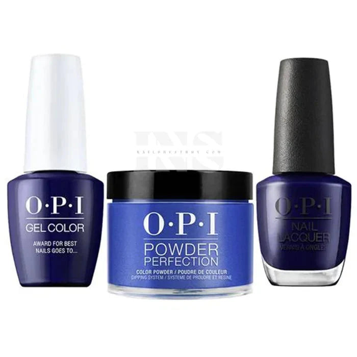 OPI Trio - Award For Best Nails Goes to... H009 Trio iNAIL SUPPLY 