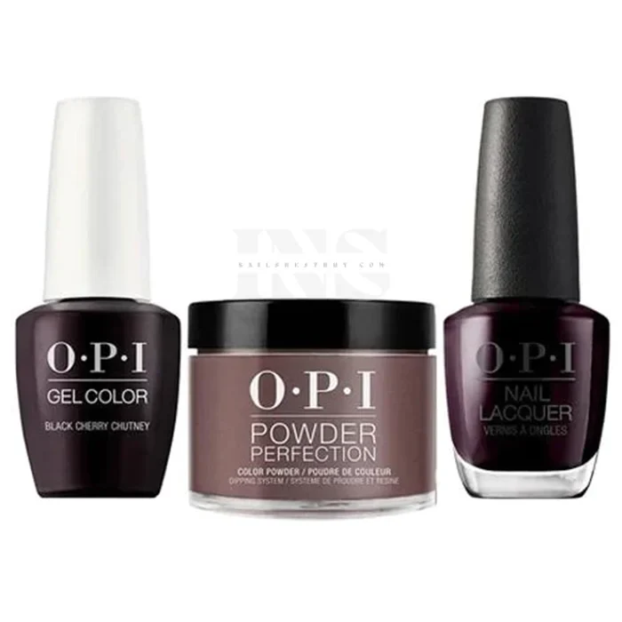 OPI Trio - Black Cherry Chutney I43