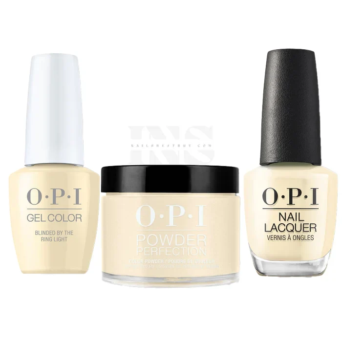 OPI Trio - Blinded By The Ring Light S003 Trio iNAIL SUPPLY 