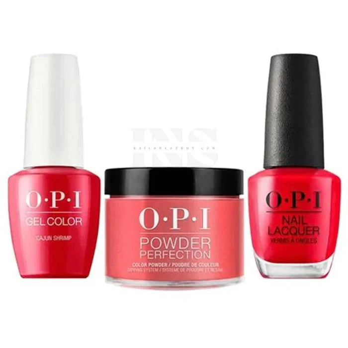 OPI Trio - Cajun Shrimp L64