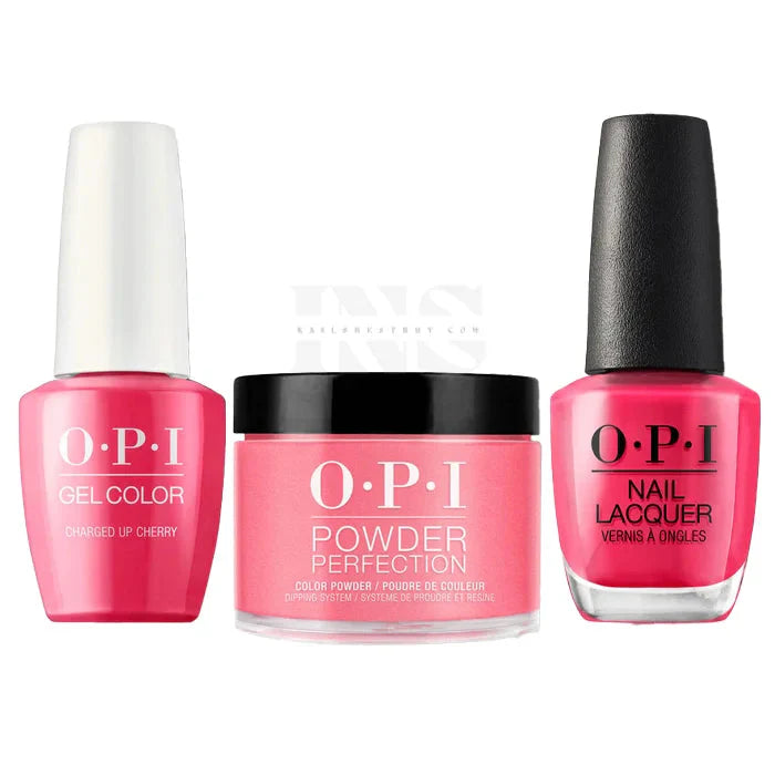 OPI Trio - Charged Up Cherry B35 Trio iNAIL SUPPLY 