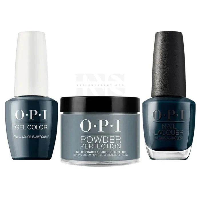OPI Trio - CIA Color IS Awesome W53 Trio iNAIL SUPPLY 