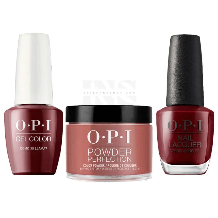 OPI Trio - Como Se Llama?  P40