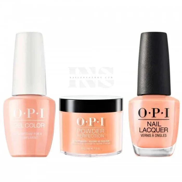 OPI Trio - Crawfishin' for a Compliment N58 Trio iNAIL SUPPLY 
