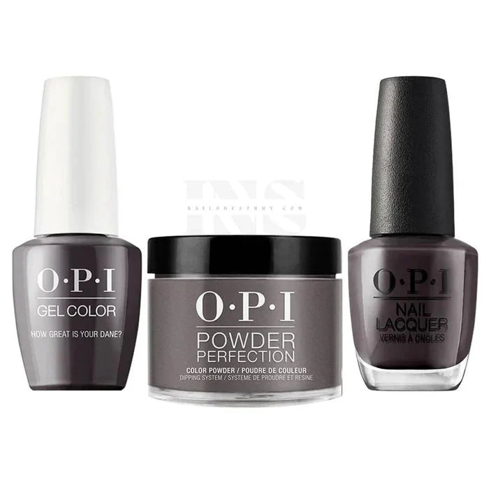 OPI Trio - How Great Is Your Dane? N44 Nail Trio iNAIL SUPPLY 