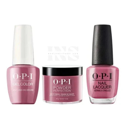 OPI Trio - Just Lanai-ing Around H72