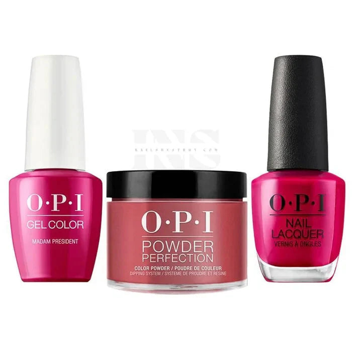 OPI Trio - Madam President W62