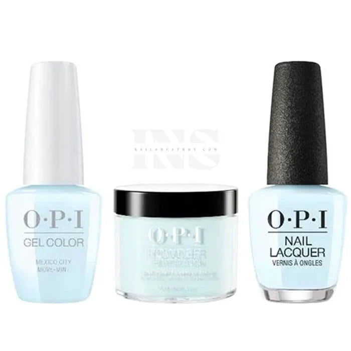 OPI Trio -  Mexico City Move-mint M83