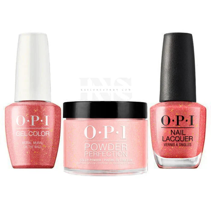 OPI Trio - Mural Mural on the Wall M87 Nail Trio iNAIL SUPPLY 