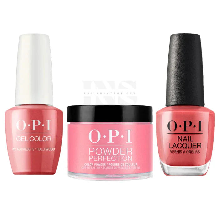 OPI Trio - My Address Is Hollywood T31 Nail Trio iNAIL SUPPLY 