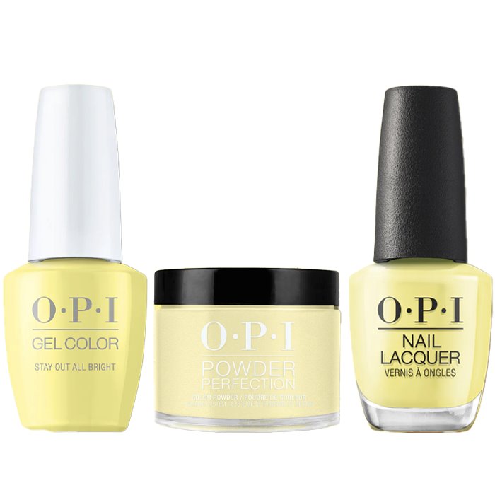 OPI Trio - Stay Out All Bright P008 Nail Trio iNAIL SUPPLY 