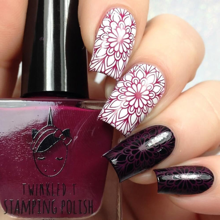 Passion Fruit Stamping Polish stamping polish Twinkled T 