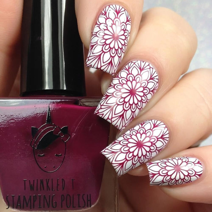 Passion Fruit Stamping Polish stamping polish Twinkled T 