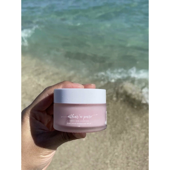 Pink Lotus Hydrating Balm (Organic, Vegan, 100% Natural)