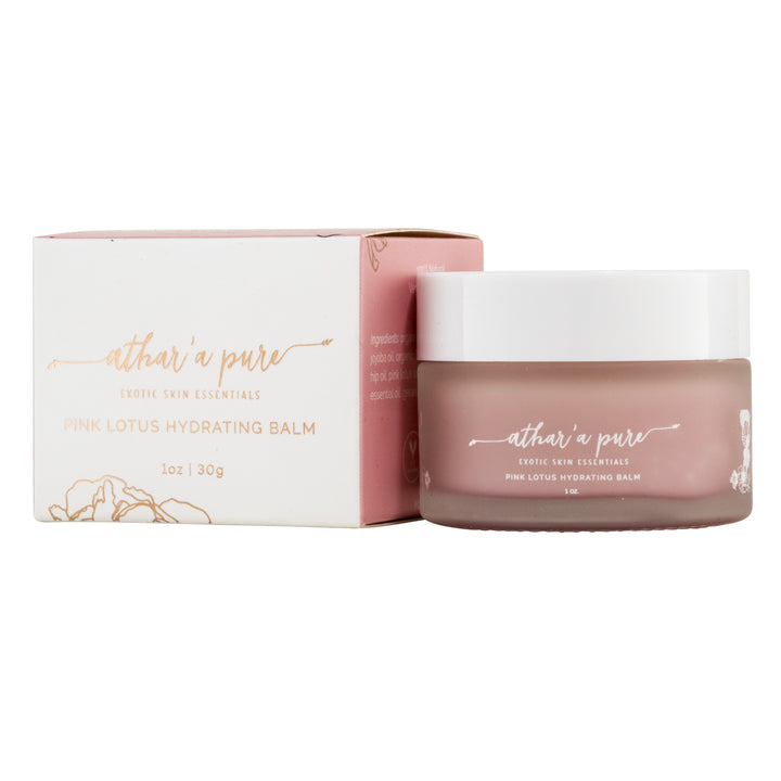 Pink Lotus Hydrating Balm (Organic, Vegan, 100% Natural)