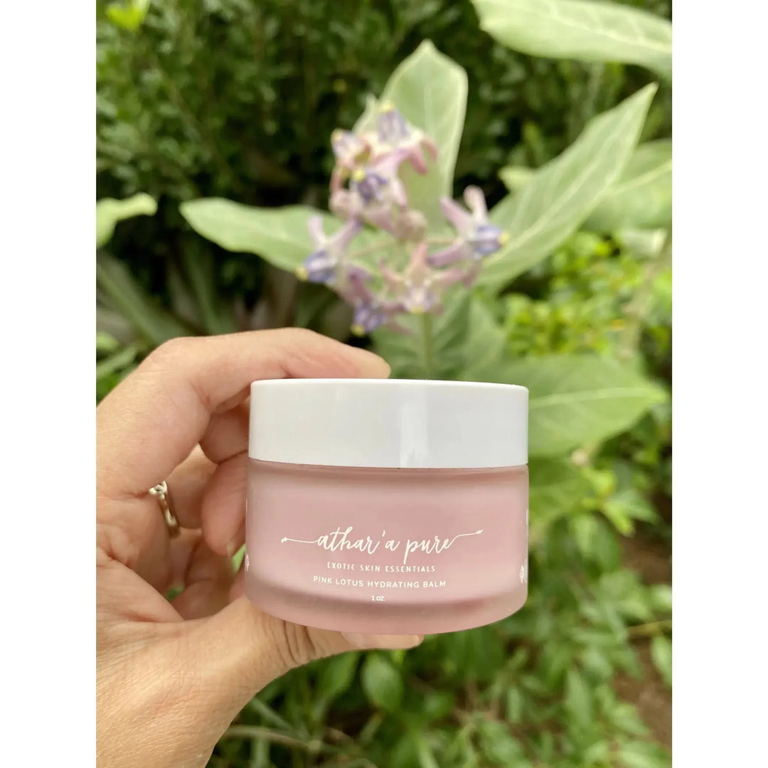 Pink Lotus Hydrating Balm (Organic, Vegan, 100% Natural)