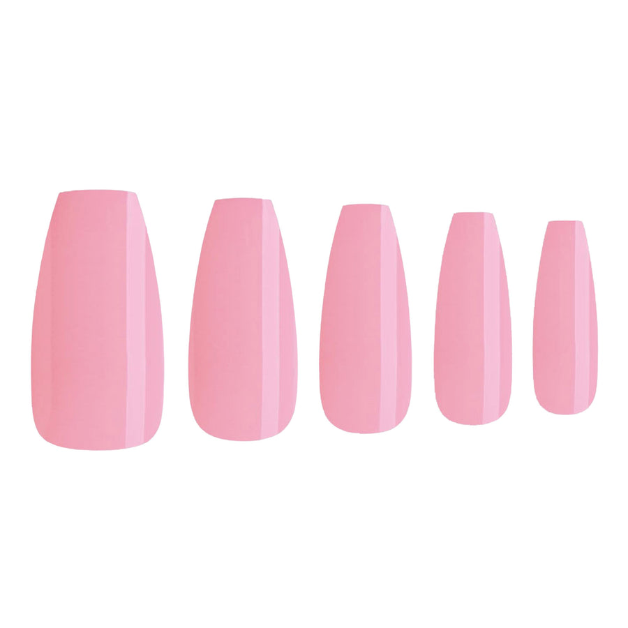 Pink Slip Press Ons False Nails Twinkled T 