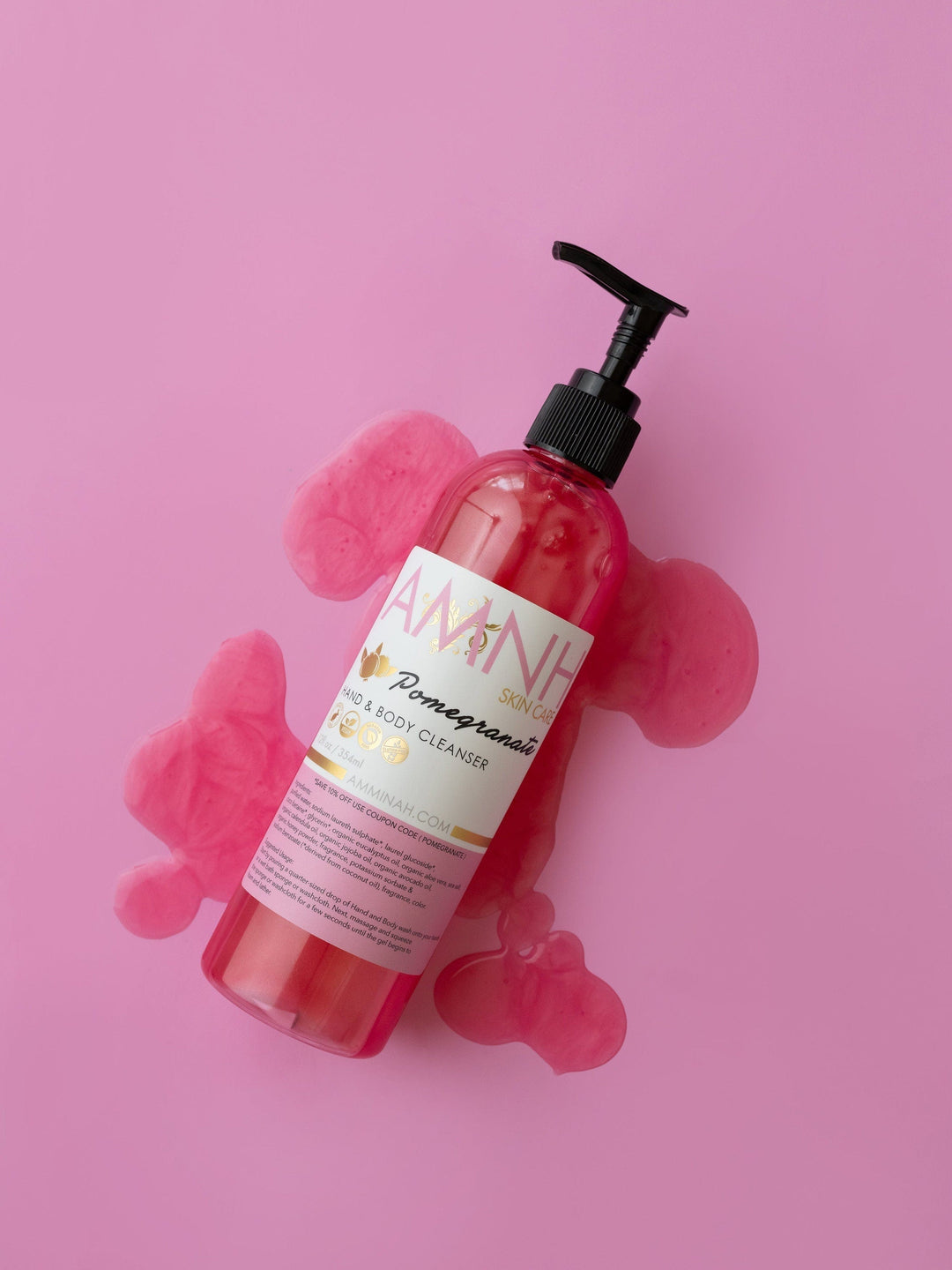 Pomegranate Hand & Body Cleanser AMINNAH 