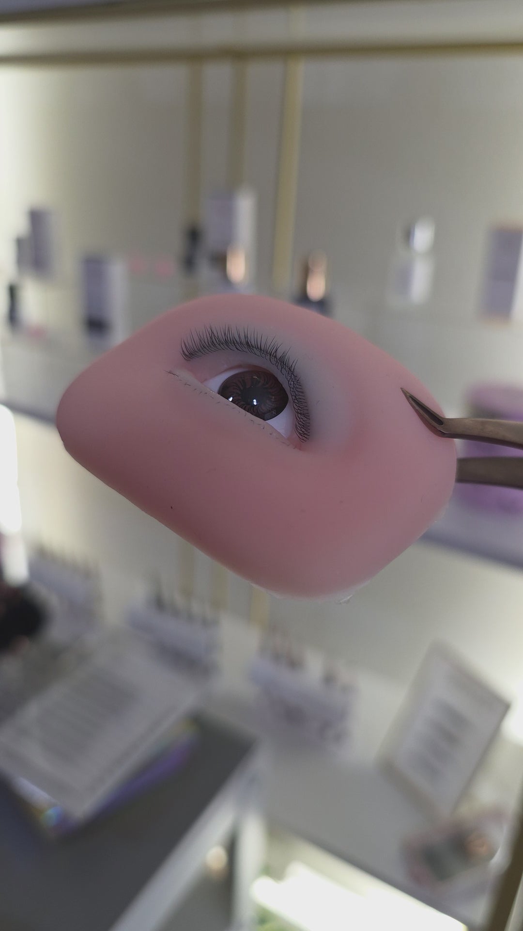 Triple Layer Lash Practice Eye Model - Set of 2