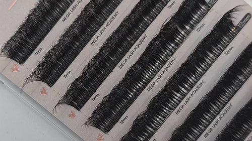 Velo Fans are one-step promade lash fans made for a pick, dip, place motion. Inspired by the OG promade fans made by lash artists and the loose fans.